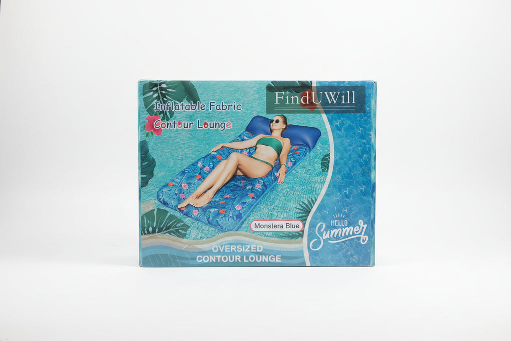 Inflatable fabric contour lounge